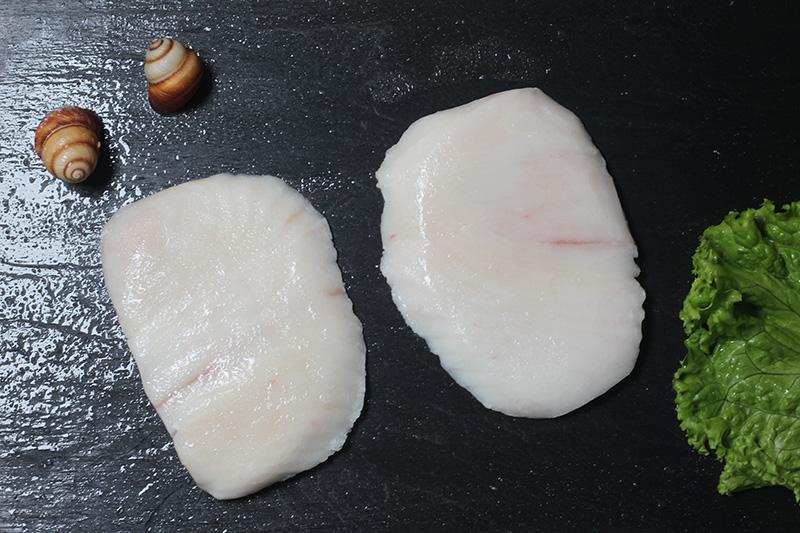 太平洋比目魚(yú)去皮切段 (2)